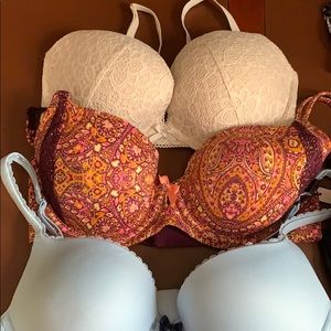 Brand new VS bras all three